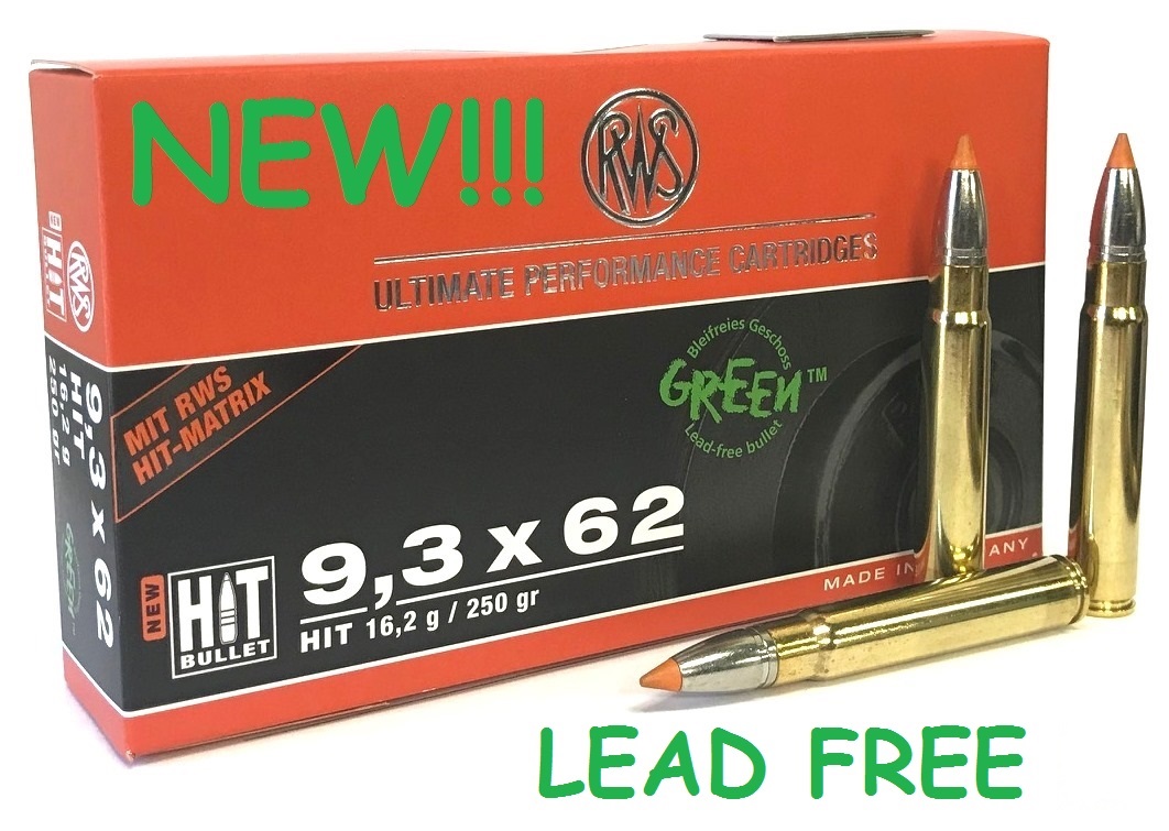 RWS 9,3x62 250 Grain HIT - 2319468